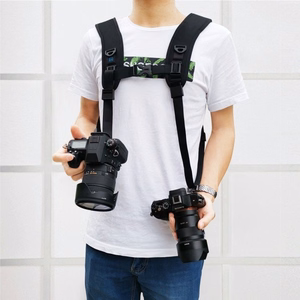 Double shoulder harness Puluz jaoks cameras PU6002