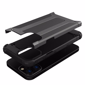 Hybrid Armor Case прочный защищённый чехол для iPhone 13 Pro синий