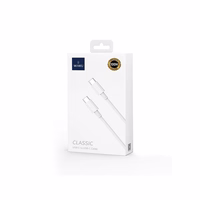 WiWU - Classic Series Data Kaabel Wi-C007 USB A to USB C 5A - valge