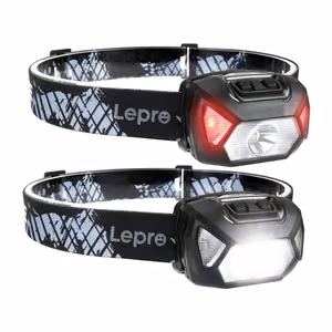 Комплект из 2 налобных фонарей LEPRO 320014-2, 2000 lm