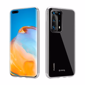 Crong Crystal Slim ümbris seadmele Huawei P40 Pro, läbipaistev
