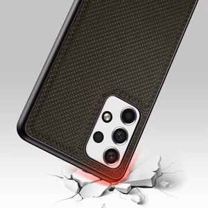 Dux Ducis Fino ümbris on valmistatud nailonist Samsung Galaxy A73 roheline