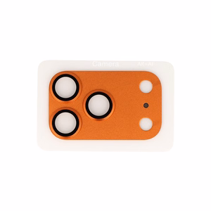 Tempered klaas Tel Protect 95% AR+AF Full Metal kaamera kaitse on camera for Iphone 17 Pro oranž (camera island)