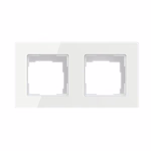 Avatto 2 Socket TS20 light switch frame (valge)