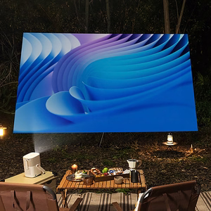 Yaber T2 Plus LCD FullHD 1080p multimeediaprojektor koos JBL kõlaritega - beež