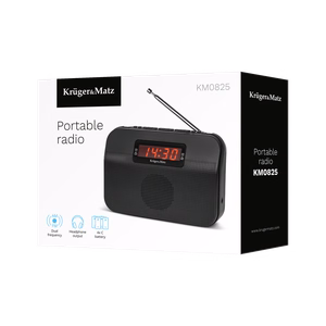Kruger&Matz KM0825 kaasaskantav analoograadio