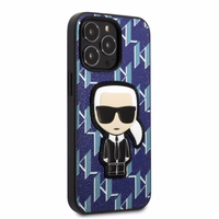 Karl Lagerfeld KLHCP13LPMNIKBL iPhone 13 Pro / 13 6.1" hardcase sinine/sinine Monogram Ikonik Patch