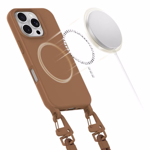 Tech-Protect MagNecklace MagSafe Ümbris jaoks iPhone 16 Pro Max - Brown