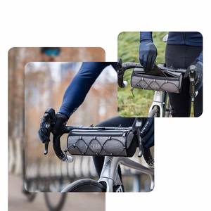 Rockbros TL002 ROAD TO SKY 1.5L veekindel jalgratta juhtraua kott - hall