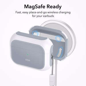 ESR Orbit Halolock с MagSafe для Apple AirPods Pro 1 / 2 - белый