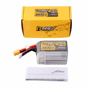 Lipo Tattu R-Line Version 5.0 1800mAh 22.2V 150C 6S aku XT60 pistikuga