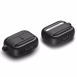 Spigen Rugged Armor Чехол для AirPods 3 - матовый чёрный
