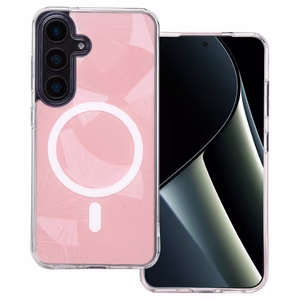 Flash Mag ümbris for Samsung Galaxy S24 / S25 roosa