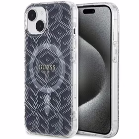 Guess IML GCube MagSafe ümbris jaoks iPhone 15 / 14 / 13 - must