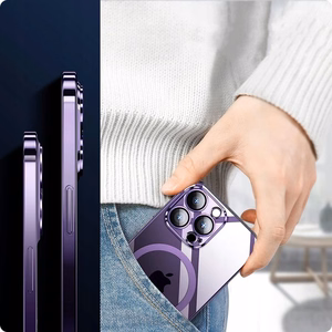 Tech-Protect MagShine Line MagSafe iPhone 14 Ümbris - lilla