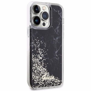 Guess GUHCP14XLCSGSGK iPhone 14 Pro Max 6.7" must/must hardcase Liquid Glitter Marble