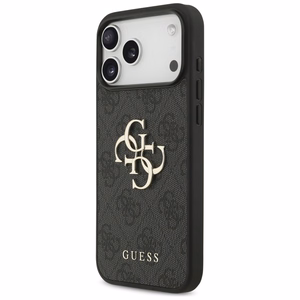 Guess 4G Strap 4G Classic Logo ümbris jaoks iPhone 17 Pro Max - must