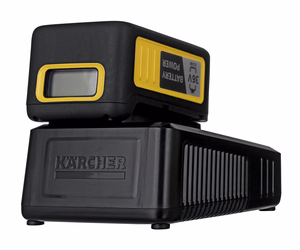 Kärcher Power 36/25 silindrilise tolmuimeja aku ja laadija komplekt