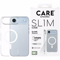CARE by PanzerGlass SL1M MagSafe Ümbris jaoks iPhone Air - Läbipaistev