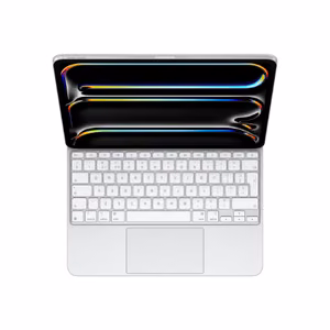Apple Magic Keyboard MWR43RS/A – keyboard case for iPad Pro 13-inch (M4), Russian layout, white
