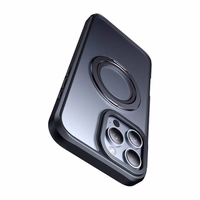 McDodo PC-4932 MagSafe korpus iPhone 16 Pro jaoks koos statiiviga (must)