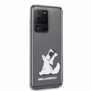 Karl Lagerfeld KLHCS69CFNRC S20 Ultra G988 прозрачный Choupette Fun