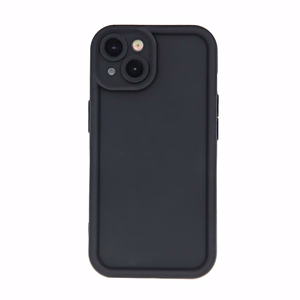 Rim TPU ümbris jaoks Motorola E13 must