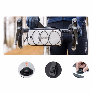 Rockbros TL001 ROAD TO SKY 1.9L veekindel jalgratta juhtraua kott - valge