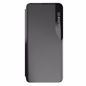 Eco Leather View Case elegantne ümbris klapiga ja statiiviga Samsung Galaxy A73 sinine