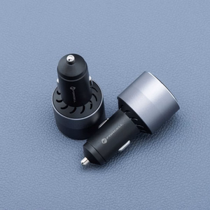 Car laadija Forcell F-Energy Alu 2 x USB C + USB A QC4.0 PD SFC2.0 3A 85W hall