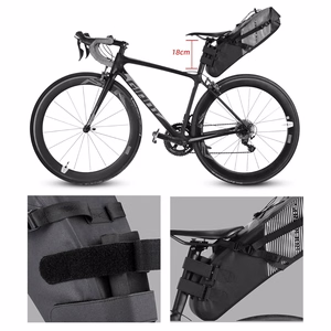 Rockbros AS-013 10L sadulakott, must