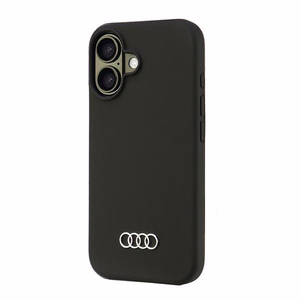 Audi Silicone Ümbris iPhone 16 6.1" must/must hardcase AU-LSRIP16-Q3/D1-BK