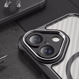 Leading Series MagSafe Silicone Ümbris jaoks iPhone 16 Plus - Must
