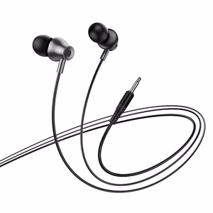 Hoco M119 juhtmega mikrofoniga kõrvaklapid, 3,5 mm pistik, mustad