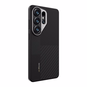 Benks Montage Magnetic Armor Pro Kevlar чехол с металлической рамкой 600D+1500D L050 для Samsung Galaxy S26 Ultra черный