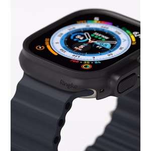 Ringke Slim 2-pack Ümbris jaoks Apple Watch Ultra 1/2 (49mm) - läbipaistev and Matte must