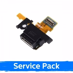 Laadimisport ühilduv Sony Xperia X F5122 koos paindkaabliga originaal (Service Pack)
