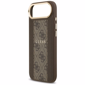 GUESS ümbris jaoks IPHONE 17 Air compatible with MagSafe GUHMP17MPG4SEMCW (PU W/ 4G Stripe) brown