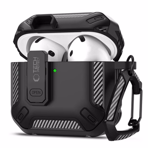 Tech-Protect Carbonox Ümbris jaoks AirPods 4 - must