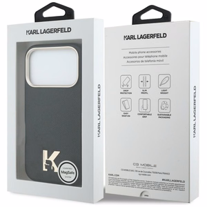Karl Lagerfeld Karl Head Logo MagSafe Ümbris for iPhone 17 Pro - must