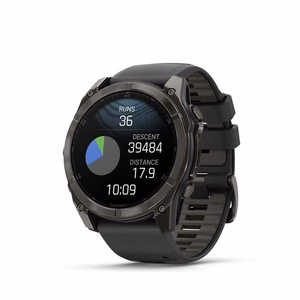 Nutikell Garmin Fenix 8 Sapphire must/hall