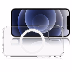 TEL PROTECT MagSilicone Ümbris jaoks Iphone 15 Pro läbipaistev