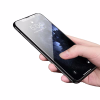 Karastatud klaas to iPhone XR / 11 Hoco HD 5D Guardian shield 10 pcs G14 must