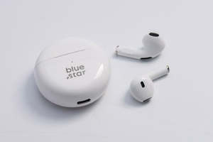 Blue Star (TX3) TWS Bluetooth juhtmevabad kõrvaklapid valged