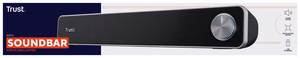 Trust Arys - PC soundbar 2.0 ch. 6 W, black