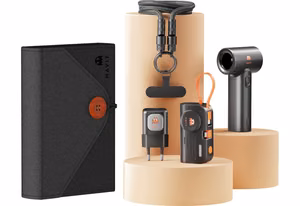 Havit STK011 EU reisikomplekt (reisilaadija + power bank + USB-C kaabel + käsitsi ventilaator)
