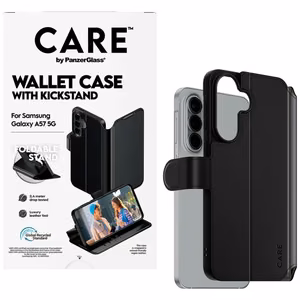 CARE by PanzerGlass Feature Rahakott Alusega Ümbris Samsung Galaxy A57 - must