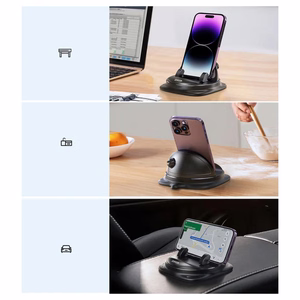 Joyroom JR-ZS354 phone hoidja with suction cup jaoks car, office, home - must