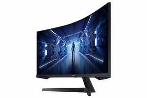 Samsung G55T monitor 86,4 cm (34") 3440 x 1440 pikslit UltraWide Quad HD LED must