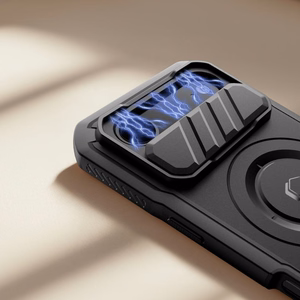 Tech-Protect Kevlar MagSafe Ümbris jaoks iPhone 17 Air - Must